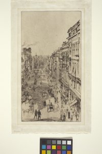 St. James Street by James Abbott McNeill Whistler