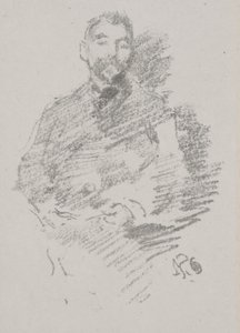 Stéphane Mallarmé by James Abbott McNeill Whistler