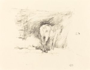 Study of a Horse, 1895 by James Abbott McNeill Whistler