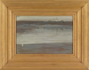 Symphony in Grey: Early Morning, Thames by James Abbott McNeill Whistler