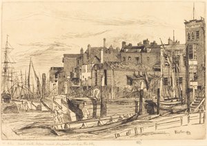 Thames Police by James Abbott McNeill Whistler