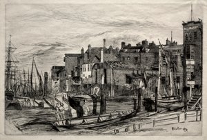 Thames Police by James Abbott McNeill Whistler