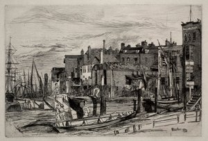 Thames Police by James Abbott McNeill Whistler