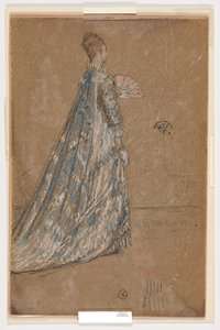 The Blue Dress by James Abbott McNeill Whistler