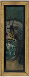 The Blue Girl fragment: Purple and Blue