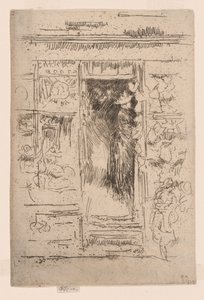 The Bonnet-Shop by James Abbott McNeill Whistler