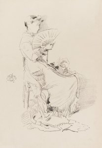 The Fan by James Abbott McNeill Whistler