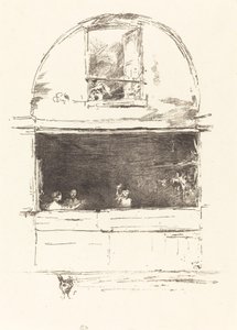 The Forge, Passage du Dragon by James Abbott McNeill Whistler