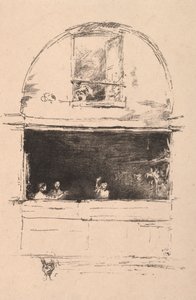 The Forge, Passage du Dragon by James Abbott McNeill Whistler