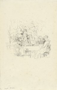 The Garden by James Abbott McNeill Whistler