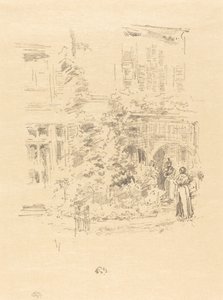 The Garden Porch by James Abbott McNeill Whistler