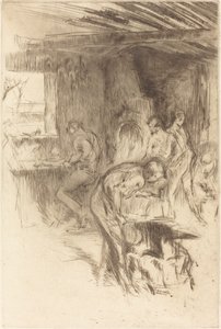 The Little Forge by James Abbott McNeill Whistler