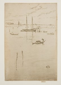 The Little Lagoon, from the Twelve Etchings, also known as the First Venice Set