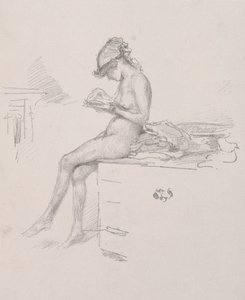 The Little Nude Model Reading