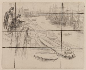 The Little Pool, 1861 by James Abbott McNeill Whistler