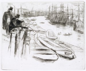 The Little Pool, No.1 by James Abbott McNeill Whistler