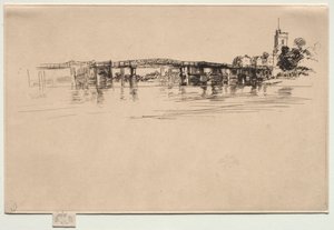 The Little Putney, No. 1 by James Abbott McNeill Whistler
