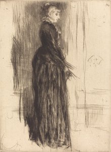 The Little Velvet Dress by James Abbott McNeill Whistler