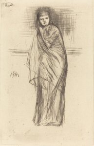 The Model Resting by James Abbott McNeill Whistler