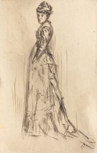 The Silk Dress by James Abbott McNeill Whistler