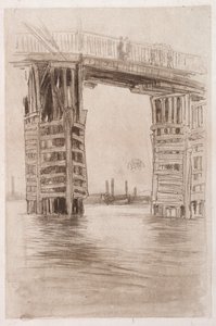 The Tall Bridge by James Abbott McNeill Whistler