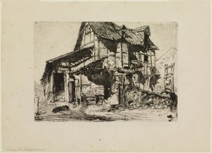 The Unsafe Tenement by James Abbott McNeill Whistler