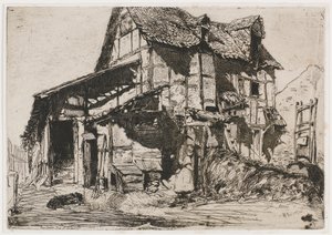 The Unsafe Tenement by James Abbott McNeill Whistler