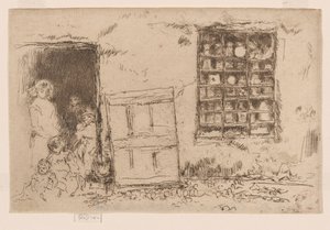 The Village Sweet Shop, c.1884-86 by James Abbott McNeill Whistler