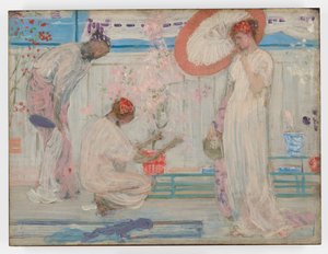The White Symphony: Three Girls, c.1868