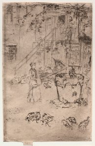 Turkeys by James Abbott McNeill Whistler