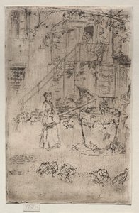 Turkeys by James Abbott McNeill Whistler