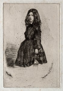 Twelve Etchings from Nature: Annie, 1858 by James Abbott McNeill Whistler