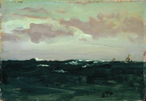Violet and Blue: Among the Rollers by James Abbott McNeill Whistler