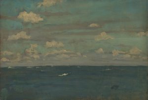 Violet and Silver - The Deep Sea by James Abbott McNeill Whistler