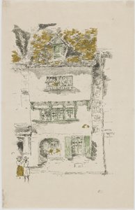 Yellow House, Lannion, 1893