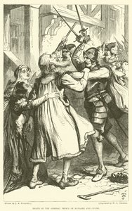 Death of the Admiral Prince of Navarre and Conde
