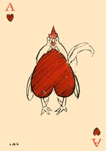 The Corpulent Chanticleer (from the Ace of Hearts) by James Affieck Shepherd