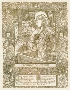 Design for A Christmas Carol, c. 1898 by James Allan Duncan