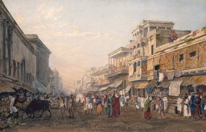 A View of Calcutta, c.1820 by James Baillie Fraser