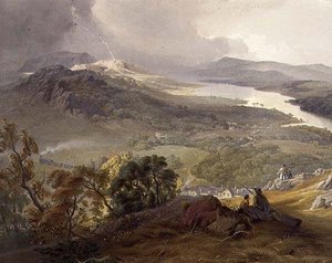 Lake Windermere (detail of the Lakeside Railway)