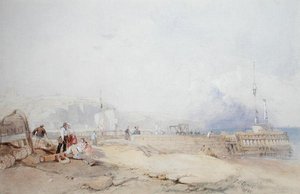 Dover Harbour by James Baker Pyne