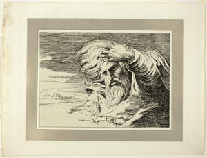 Eastern Patriarch, from the first issue of Specimens of Polyautography by James Barry