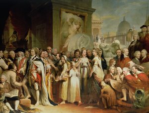 The Distribution of Premiums in the Society of Arts, fifth in the series The Progress of Human Culture and Knowledge by James Barry