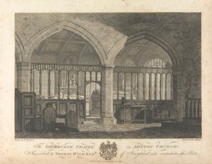 The Sherburne Chapel in Mitton Church by James Basire
