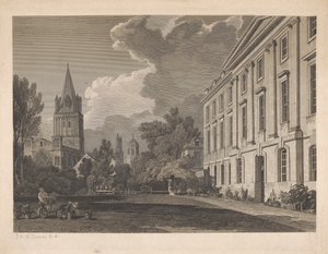 View of the Cathedral of Christ Church and Part of Corpus Christi College