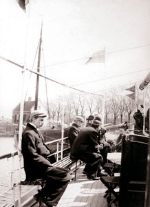 Boat Passengers, Broek, Netherlands by James Batkin