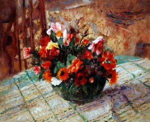 Summer flowers by James Bolivar Manson