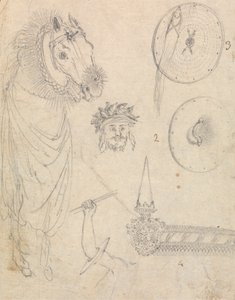 Kefla Yasous with Horse and Ceremonial Equipment by James Bruce