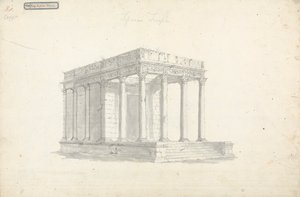 Temple of Jupiter at Tebessa (Plate VIII)