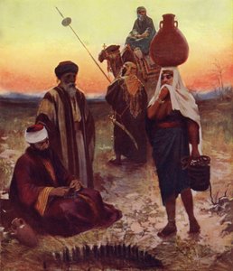 Evening at the Well by James Clark